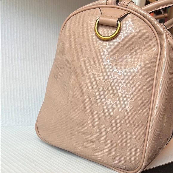Gucci Beige Monogram Duffel Bag - Picture 4 of 13